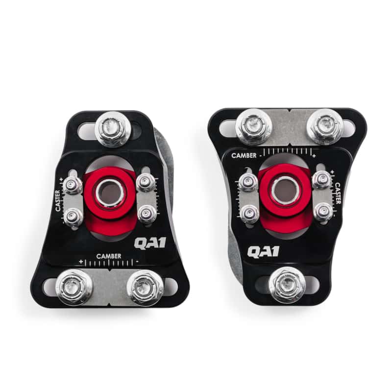 QA1 — QA1 79-89 Ford Mustang Caster-Camber Plate Kit
Caster Camber Plates - view 2