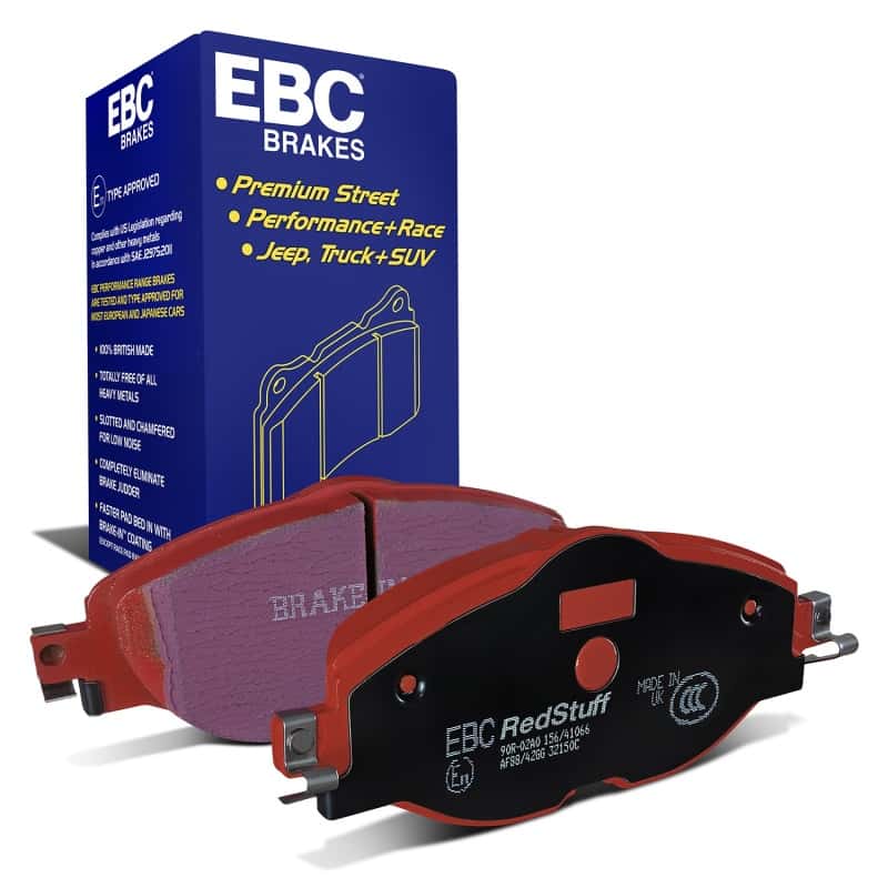 EBC — EBC 15-19 Volkswagen GTI (Mk7) Redstuff Front Brake Pads
EBC 14+ Audi A3 1.8 Turbo Redstuff Front Brake Pads
Disc Brake Pad - view 2