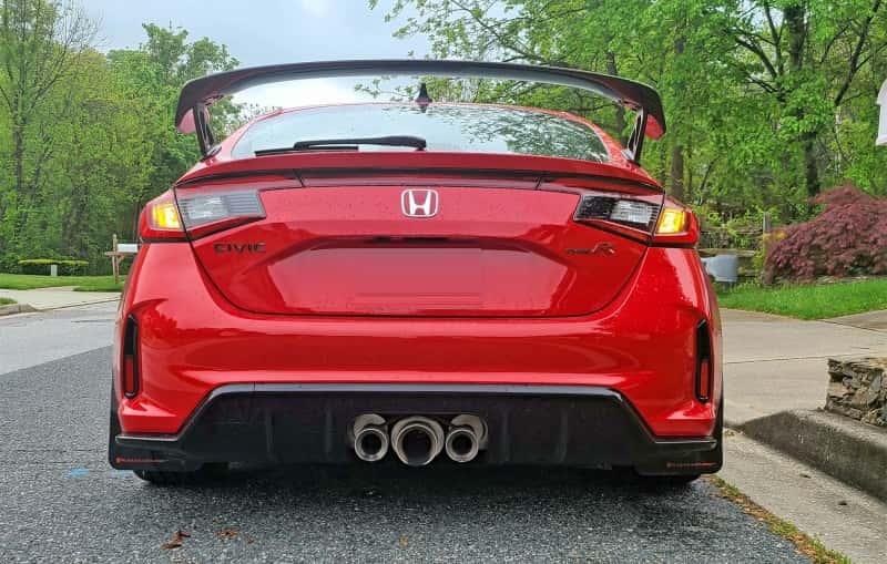 Rally Armor — Rally Armor 23-26 Honda Civic Type R Black Mud Flap Red Logo
Mud Flap - view 7