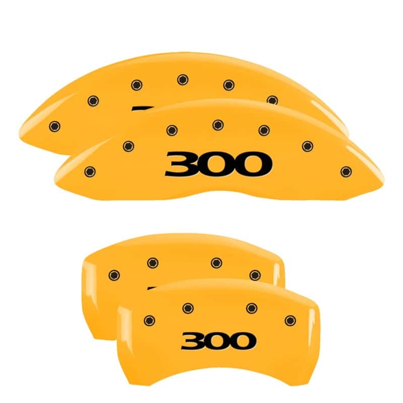 MGP — MGP 4 Caliper Covers Engraved Front & Rear 300 Yellow Finish Black Char 2007 Chrysler 300
Caliper Covers - view 1