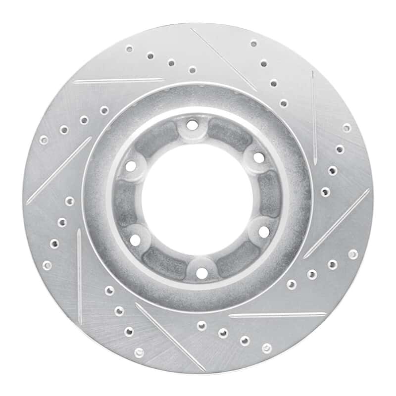 R1 Concepts — R1 93-97 Lexus LX450 Front Left Drilled & Slotted Silver Brake Rotor
R1 Brake Rotor Drill - view 5
