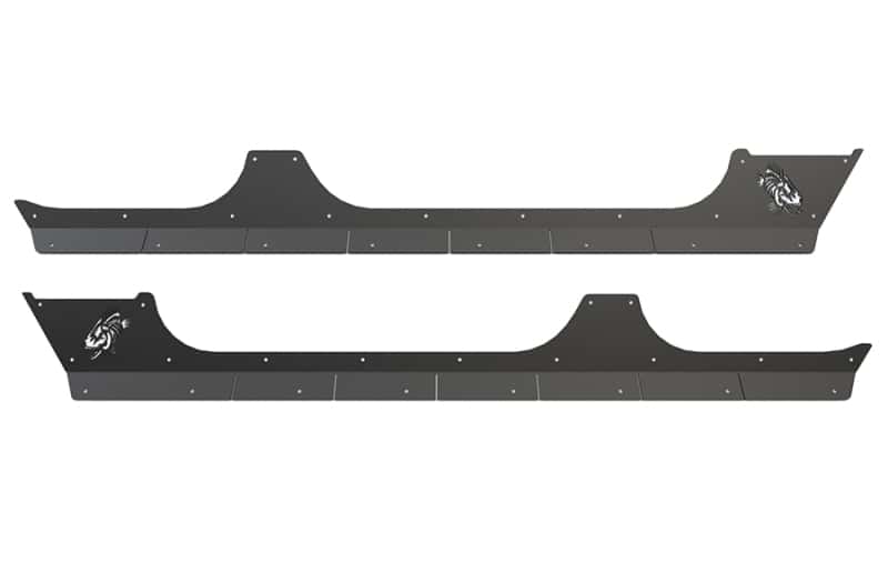Fishbone Offroad — Fishbone Offroad 07-18 Jeep Wrangler JK 4 Door Rocker Guards Scale Armor - view 1