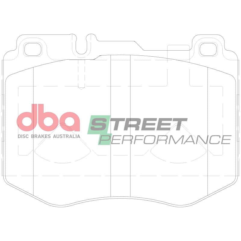 DBA — DBA 15-18 Mercedes-Benz C300 (w/Sport Package/AMG Sport Package) Front SP Performance Brake Pads
Brake Pad - view 1