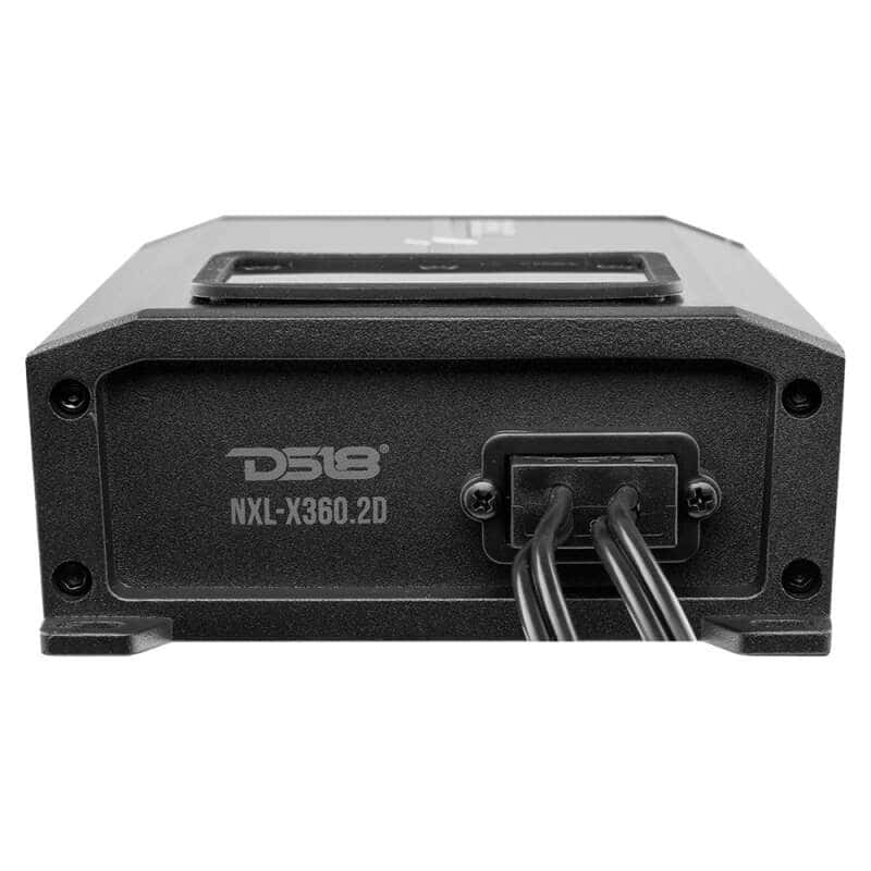 DS18 — DS18 2-Channel Class-D Amp Full-Range 2x 180 Watts RMS at4 ohmIP67 Waterproof Rating - view 2