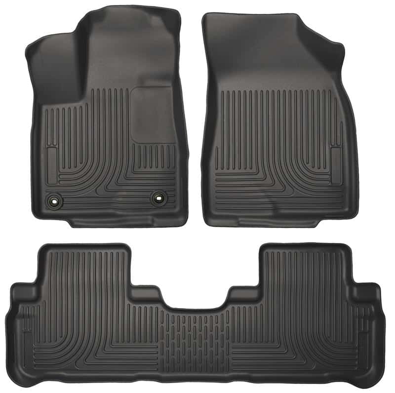 Husky Liners — Husky Liners 14 Toyota Highlander Weatherbeater Black Front & 2nd Seat Floor Liners
Floor Liners - view 2