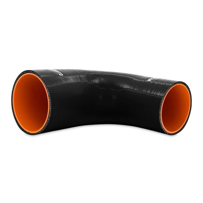 Mishimoto — Mishimoto Silicone Reducer Coupler 90 Degree 3in to 3.75in - Black
Transition Coupler - view 2