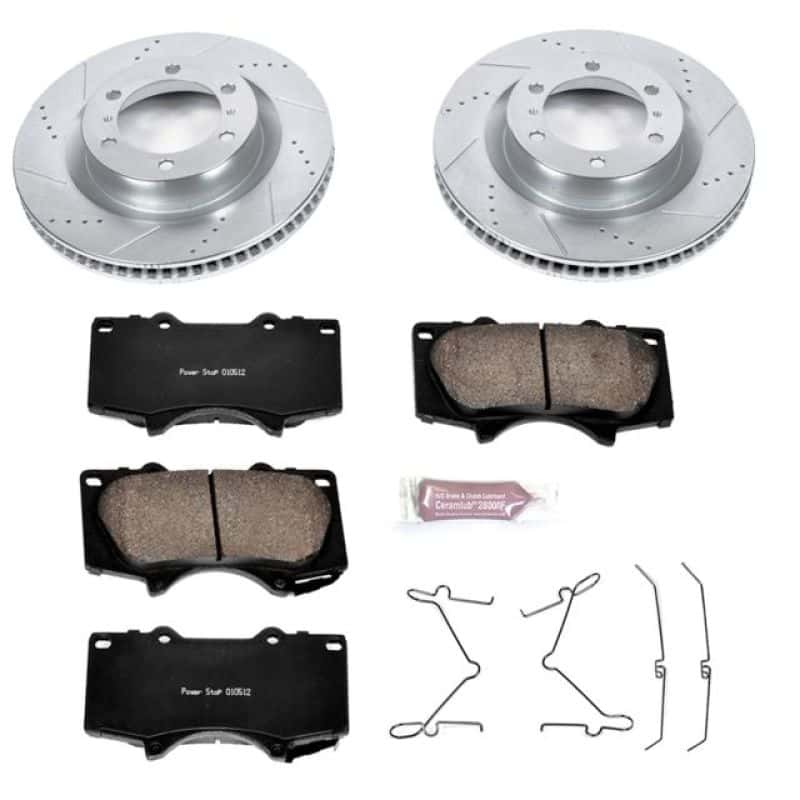 PowerStop — Power Stop 10-19 Lexus GX460 Front Z23 Evolution Sport Brake Kit - view 1