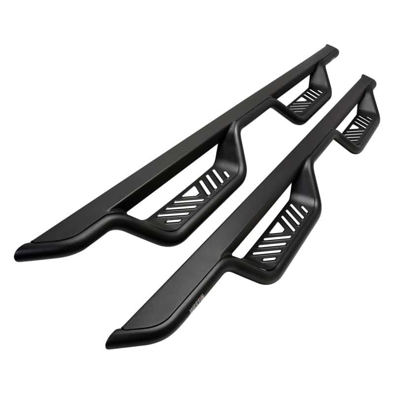 Westin — Westin 05-22 Toyota Tacoma Double Cab Outlaw Drop Nerf Step Bars - Textured Black
Nerf Drop Step Bars - view 1