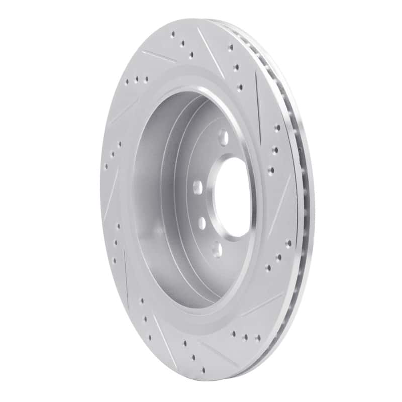 R1 Concepts — R1 05-16 Land Rover Discovery (Latin America) Rear Left Drilled & Slotted Silver Brake Rotor
R1 Brake Rotor Drill - view 4