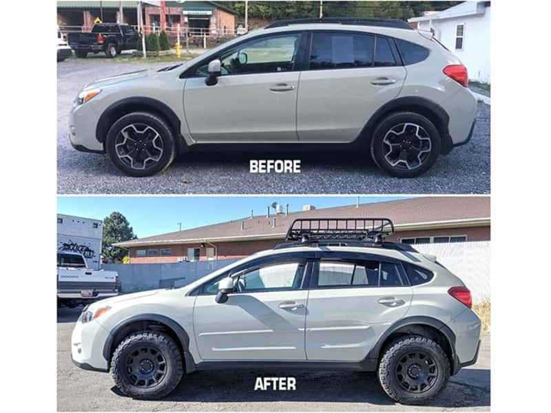 Tuff Country — Tuff Country 13-17 Subaru Crosstrek 1.5in Lift Kit
1.5in. Lift - view 2