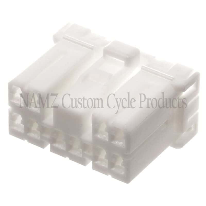 NAMZ — NAMZ AMP Multilock 10-Position Female Wire Plug Housing (HD 73160-96BK) - view 1