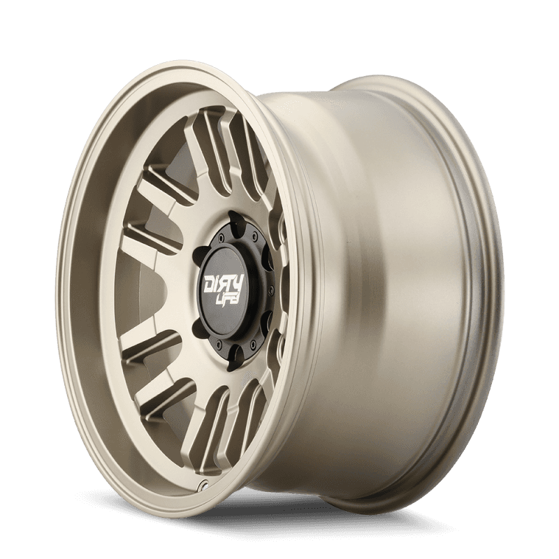 Dirty Life — Dirty Life 9310 Canyon 17x9 / 6x139.7 BP / 0mm Offset / 106mm Hub Satin Gold Wheel - view 2