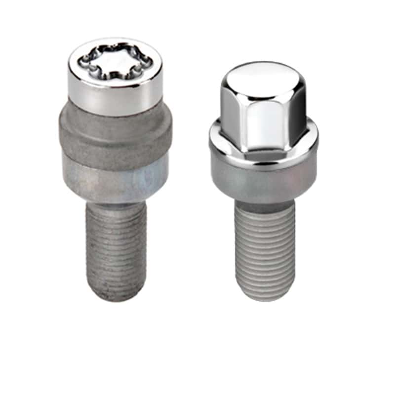 McGard — McGard 5 Lug Hex Install Kit w/Locks (Radius Seat Bolt) M14X1.5 / 17mm Hex / 28.1mm Shank L - Chrome - view 4