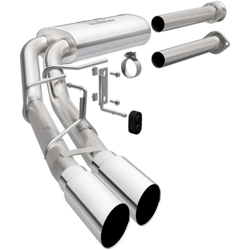 Magnaflow — Magnaflow 15-21 Ford F-150 Street Series Cat-Back Performance Exhaust System- Polished Side Exit - view 1