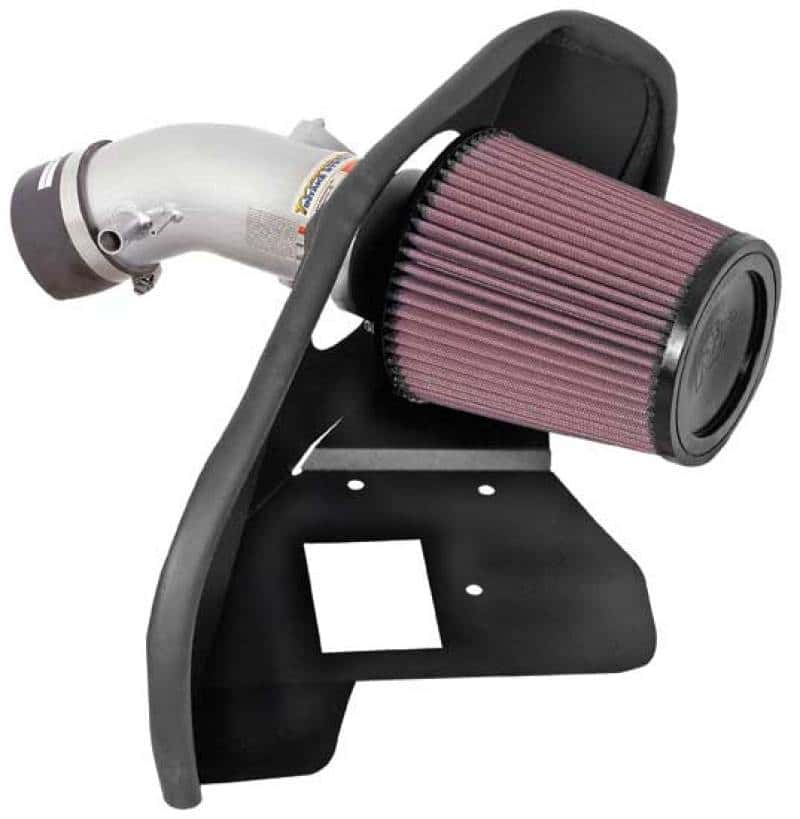 K&N Engineering — K&N 07-10 Toyota Camry V6-3.5L Silver Typhoon Short Ram Intake
Performance Air Inta
Air Intake System - view 1