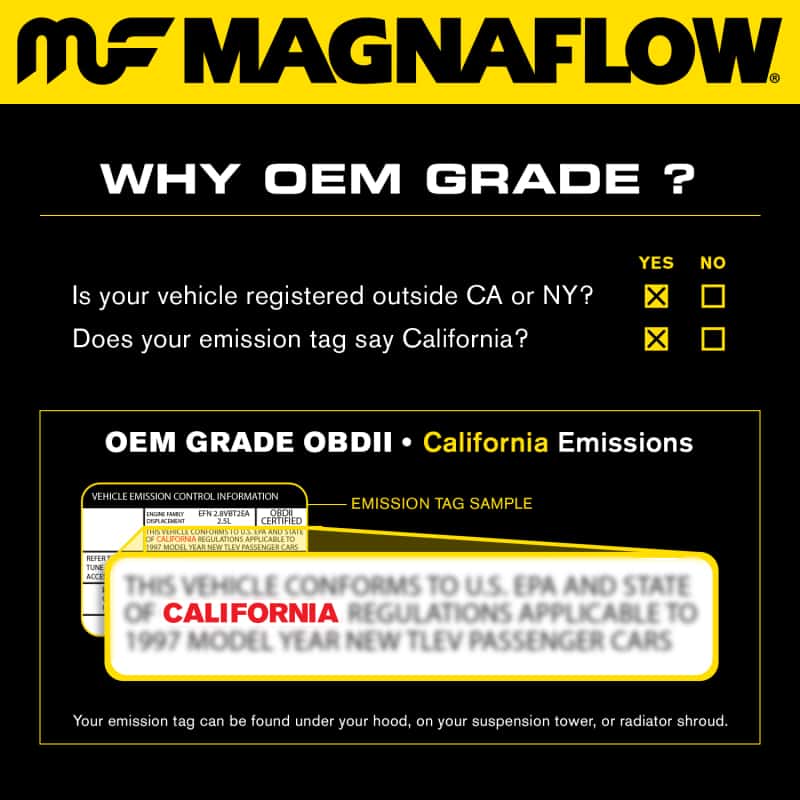 Magnaflow — MagnaFlow Conv DF 05-07 Subaru Outback 3.0L
OEM Grade
OEM - view 32