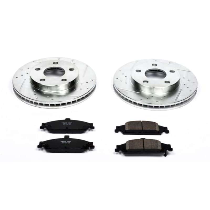 PowerStop — Power Stop 04-05 Chevrolet Classic Front Z23 Evolution Sport Brake Kit - view 1