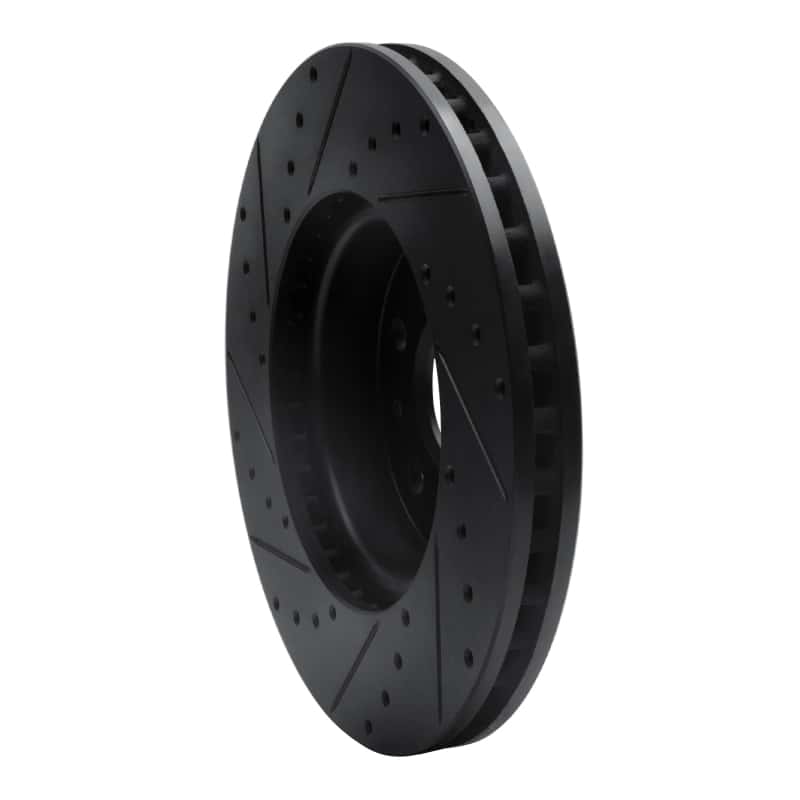 R1 Concepts — R1 14-20 Cadillac CT6 Front Right Drilled & Slotted Black Brake Rotor
R1 Brake Rotor Drill - view 4