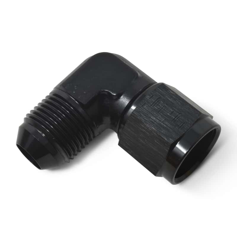 Russell — Russell Performance -6 AN 90 Degree Male AN to Female AN Fitting (Black)
Adapter Fitting - view 4