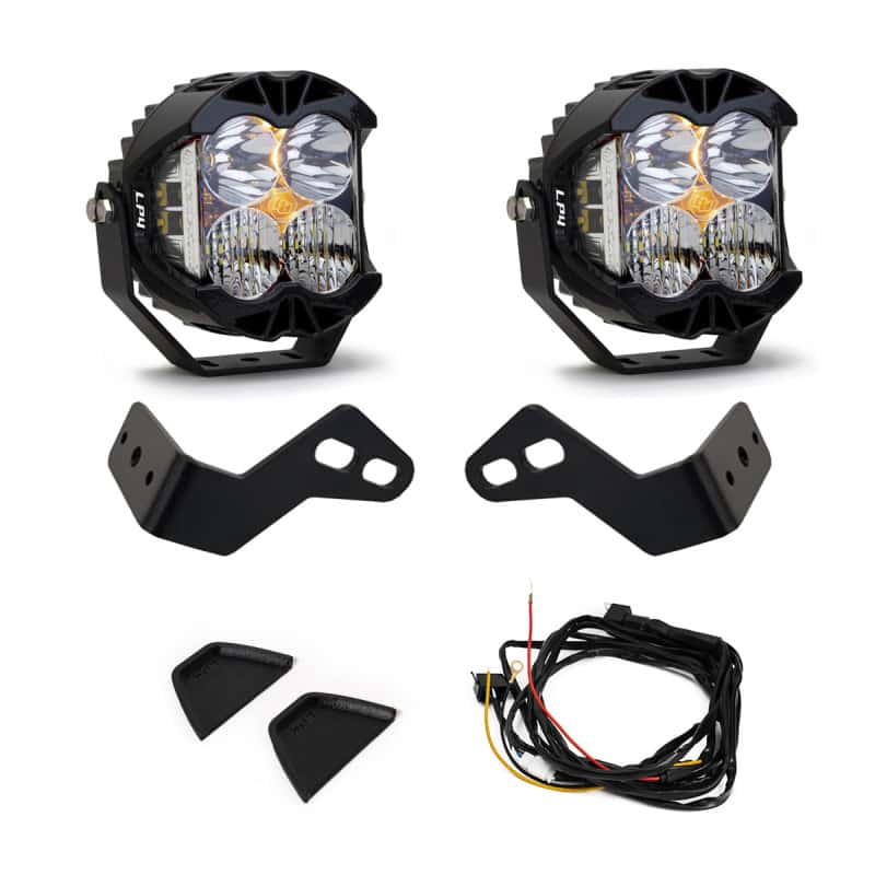Baja Designs — Baja Designs Can-Am Maverick R LP4 A-Pillar Kit - view 1