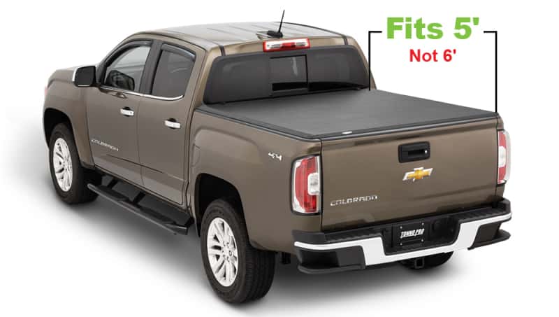 Tonno Pro — Tonno Pro 15-19 Chevy Colorado 5ft Fleetside Hard Fold Tonneau Cover
Hard Fold Bed Cover - view 7