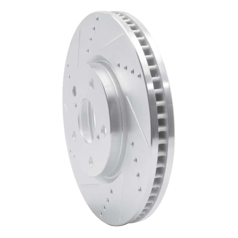 R1 Concepts — R1 06-15 Lexus IS250 Right Front Drilled & Slotted Silver Brake Rotor
R1 Brake Rotor Drill - view 2
