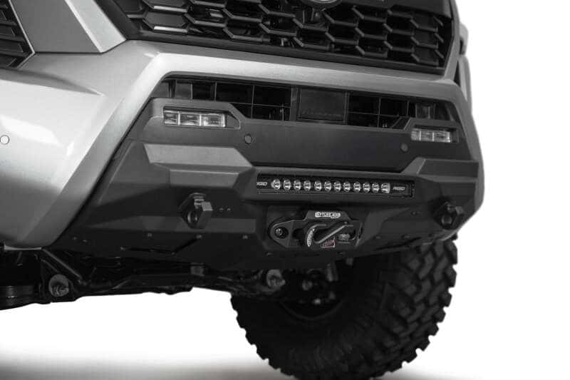 Addictive Desert Designs — Addictive Desert Designs 2024 Toyota Tacoma Stealth Center Mount Winch Front Bumper
Bumper- Front - view 2