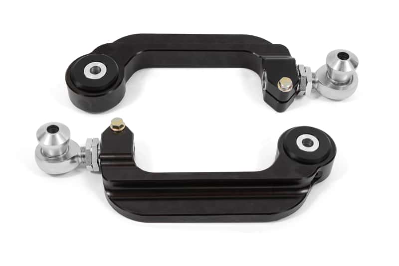 BMR Suspension — BMR 15-21 S550 Mustang Billet Aluminum Camber Links Adjustable (Delrin/Rod ends) - Black Anodized
Camber Links - view 2