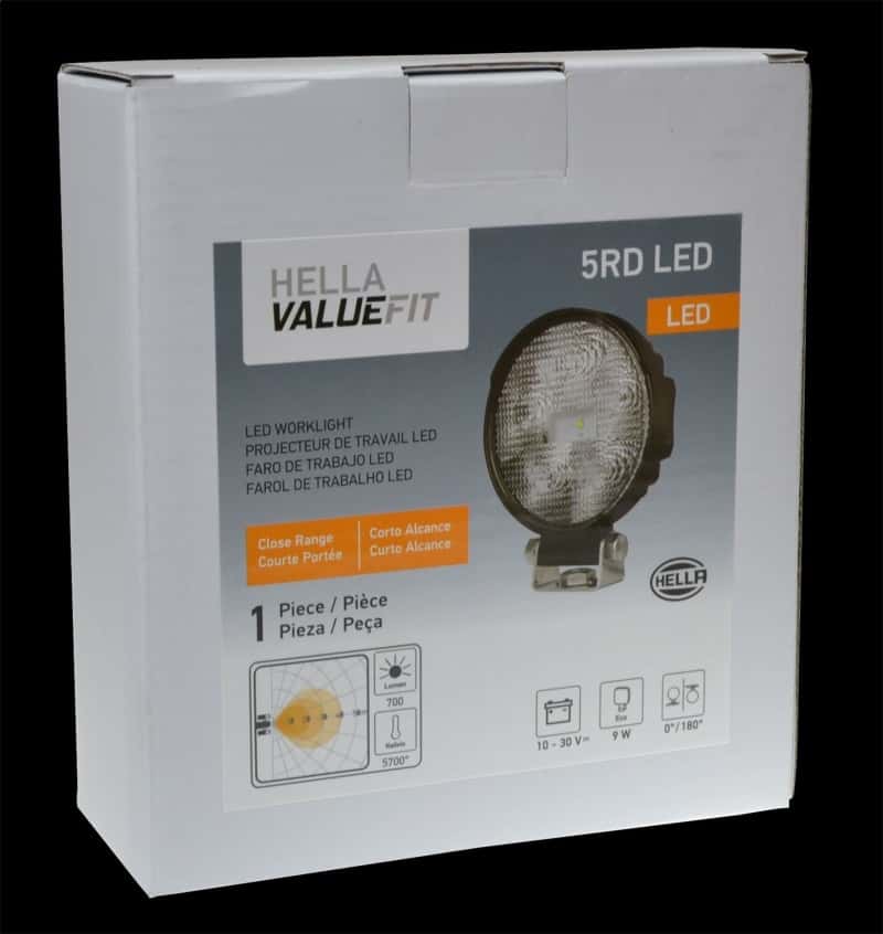 Hella — Hella ValueFit Work Light 5RD LED MV CR LT - view 11