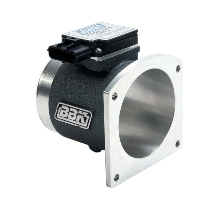 BBK — BBK 94-95 Mustang 5.0 Mass Air Meter 76mm 24 lb Inj. Cold Air Calibration
Mass Air Flow Sensor
Mass Air Meters - view 7