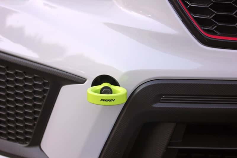 Perrin Performance — PERRIN 18-21 Subaru WRX & STI / 13-25 BRZ / 17-20 Toyota 86 Tow Hook Kit (Front) - Neon Yellow
paPSP-BDY-235NY - view 7