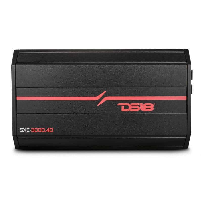 DS18 — DS18 4-Channel SXE Amplifier Class D 2x 500/4ohm Bridge 4 x 320/2ohm 4 x 200/4ohm Watts RMS- Black - view 1