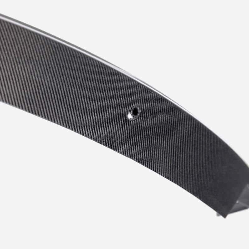 Anderson Composites — Anderson Composites 2024 Ford Mustang Type-AC Carbon Fiber Rear Spoiler Module W/ Spoiler Holes - view 11