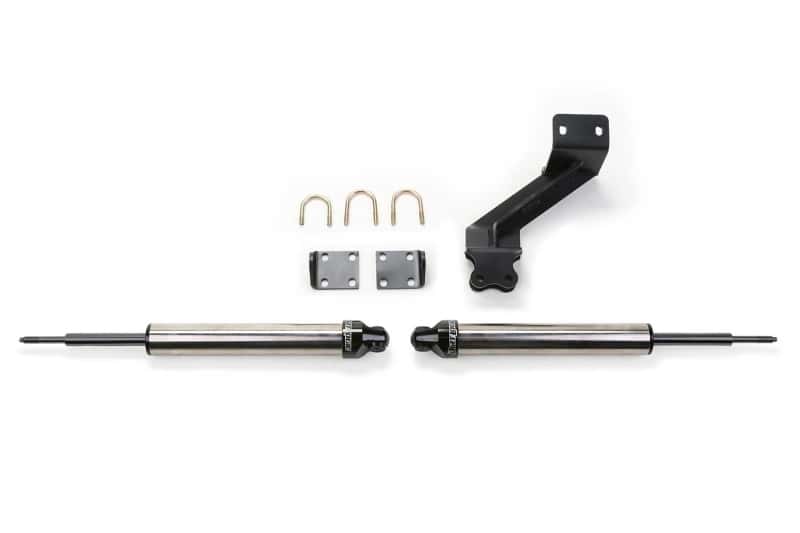 Fabtech — Fabtech 14-18 Ram 2500/3500 4WD Dual Steering Stabilizer System w/DL 2.25 Shocks - view 1