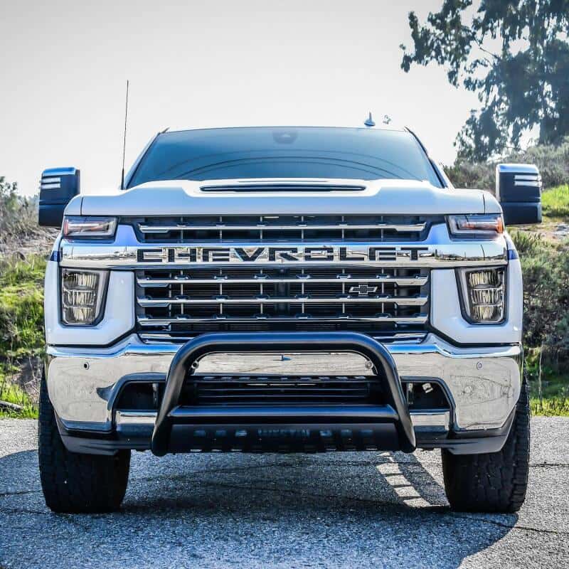 Westin — Westin 2020 Chevy Silverado 2500/3500 E-Series Bull Bar - Black
Bull Bar - view 4