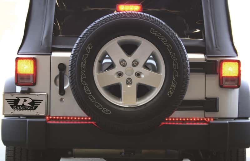 Rampage — Rampage 1999-2019 Universal Led Tailgate Lightbar 60 Inch - Black - view 1
