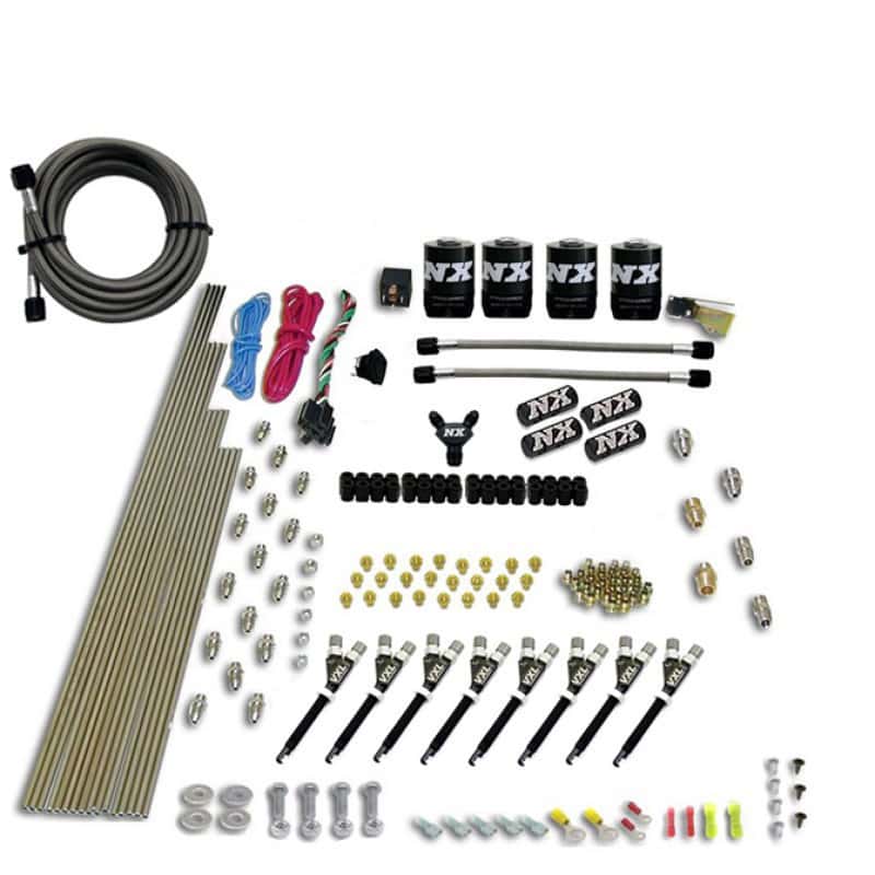 Nitrous Express — Nitrous Express 8 Cyl VXL Direct Port 4 Solenoids Nitrous Kit (200-500HP) w/No Bottle
Injection System Kit
N2OSys - view 2