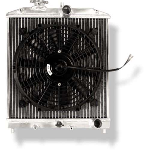 BLOX Racing — BLOX Racing 1992-2000 Honda Civic - 1/2 Core 2 Row Radiator - view 1