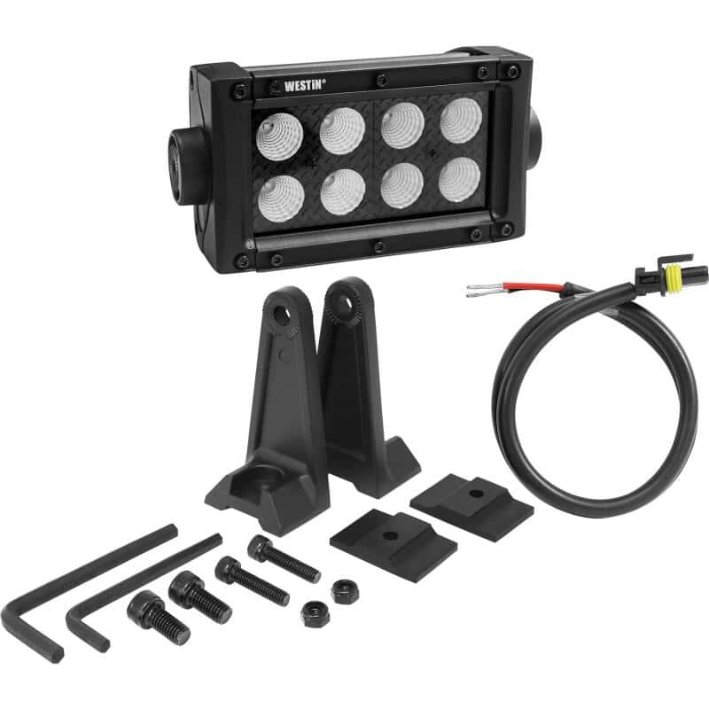 Westin — Westin B-FORCE LED Light Bar Double Row 4 inch Flood w/3W Cree - Black
LED Light Bar - view 4