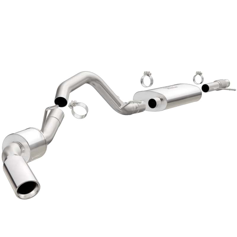 Magnaflow — MagnaFlow SYS Cat-Back 2015 Chevrolet Tahoe / GMC Yukon 3in Single Passenger Side Rear Ext. 4in Tip
Cat-Back - view 7