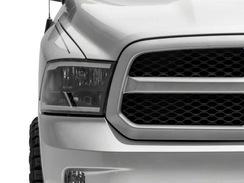 Raxiom — Raxiom 09-18 Dodge RAM 1500/2500/3500 Axial Series Headlights w/ LED Bar- Blk Housing (Clear Lens)
Headlights - view 9
