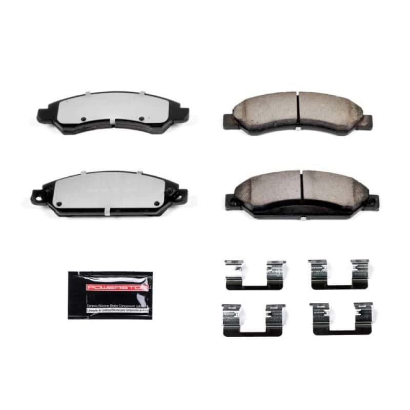 PowerStop — Power Stop 2007 Cadillac Escalade Front Z36 Truck & Tow Brake Pads w/Hardware
Z36 Brake Pads - view 1