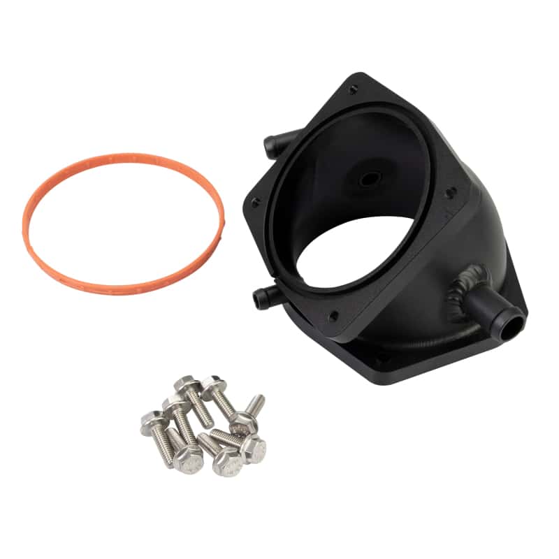 Edelbrock — Edelbrock Ford Godzilla 7.3L Stock Throttle Body Adapter For XTS Series Intake Manifold
Placement Adapter - view 2
