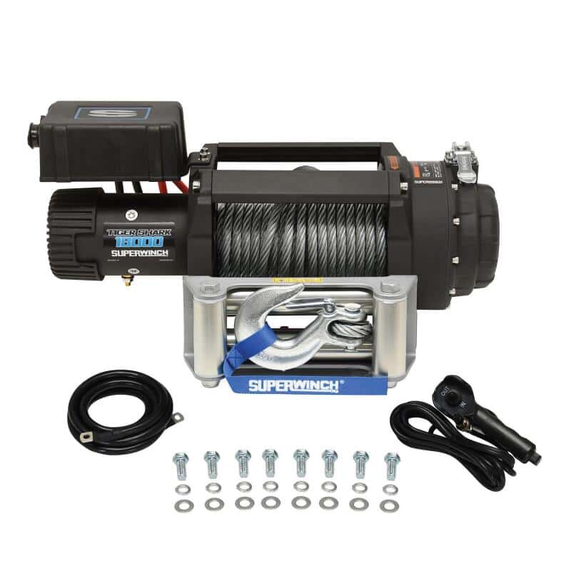 Superwinch — Superwinch 18000 LBS 12V DC Wire Rope Tiger Shark Winch
Winch - view 14