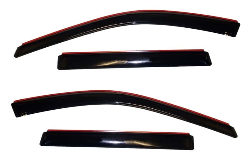 AVS — AVS 11-18 Jeep Grand Cherokee (Not L Model) Ventvisor In-Chnl FRT & RR Window Deflectors 4pc - Smoke
IN-CHANNEL VENTVISOR
Side Window Vent - view 1