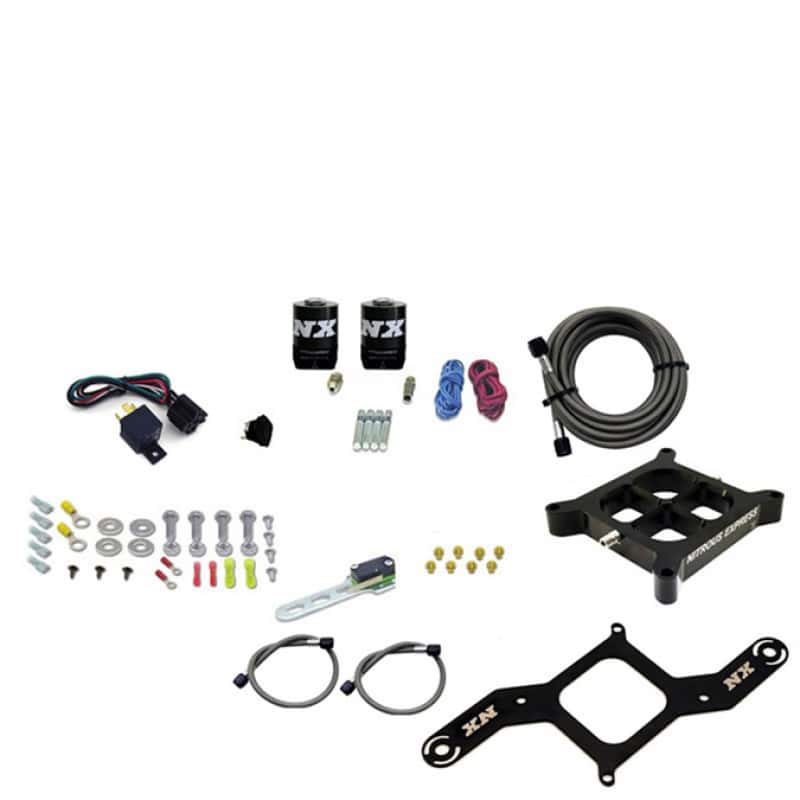 Nitrous Express — Nitrous Express 4500 Covert Crossbar Plate System Pro Power 100-500HP (w/o Bottle)
Injection System Kit - view 1