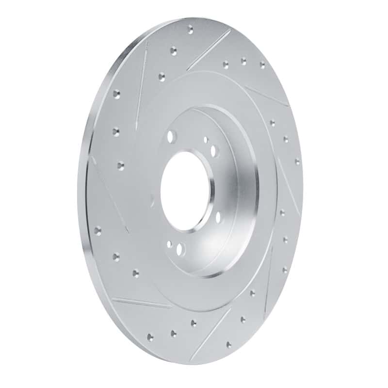 R1 Concepts — R1 21-25 Hyundai SONATA Rear Right Drilled & Slotted Silver Brake Rotor
R1 Brake Rotor Drill - view 4