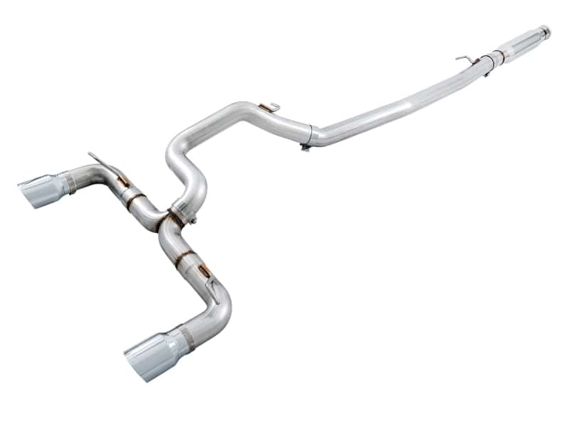 AWE Tuning — AWE Tuning Ford Focus RS Track Edition Cat-back Exhaust - Chrome Silver Tips
Track Exhaust - view 1