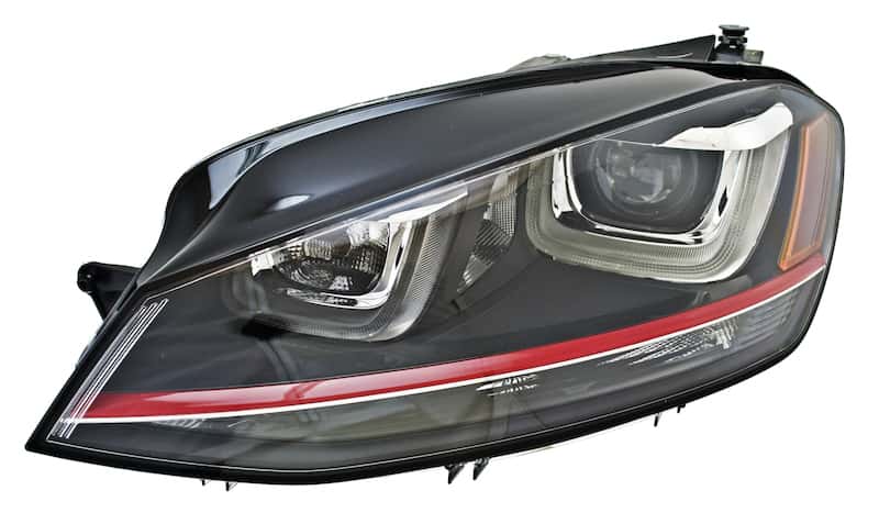 Hella — Hella 2013-2020 Volkswagen Golf Bi-Xenon Headlight Assembly
Headlight Assy LH - view 1
