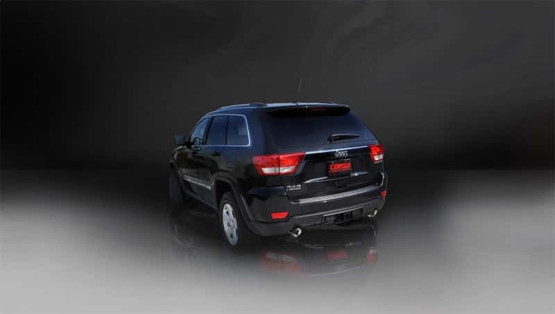 CORSA Performance — Corsa 2011-2021 Jeep Grand Cherokee Polished 2.5in Dual Rear Exit Cat-Back Exhaust
Exhaust - view 7